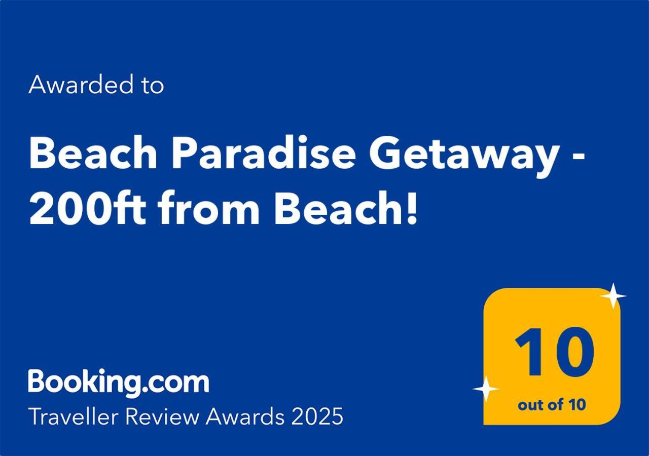 Beach Paradise Getaway - 200Ft From Beach! Sebastian Buitenkant foto